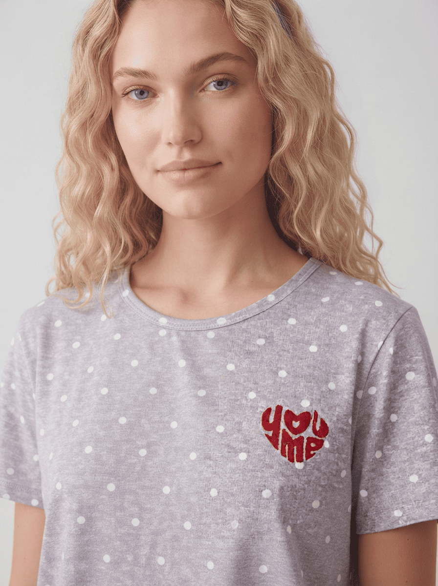 Remera manga corta y short imagen secundaria